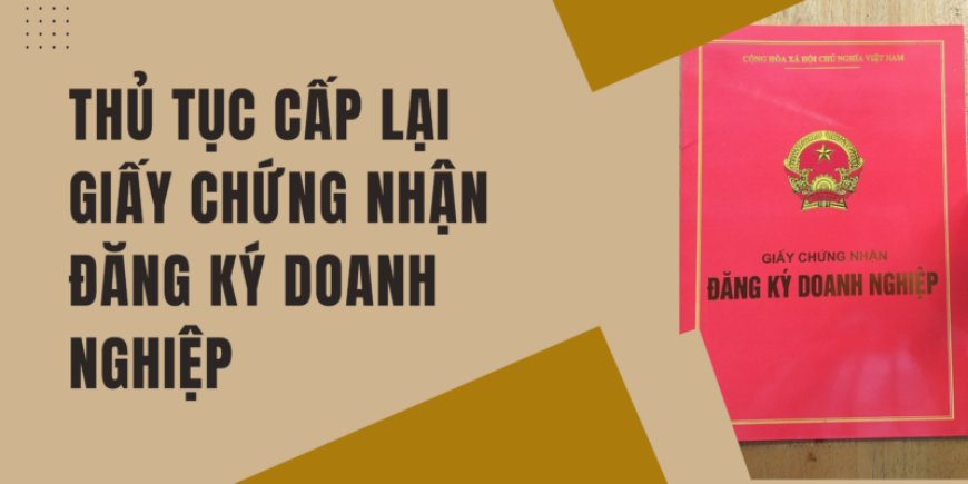Cấp lại Giấy chứng nhận đăng ký doanh nghiệp, Giấy xác nhận về việc thay đổi nội dung đăng ký doanh nghiệp