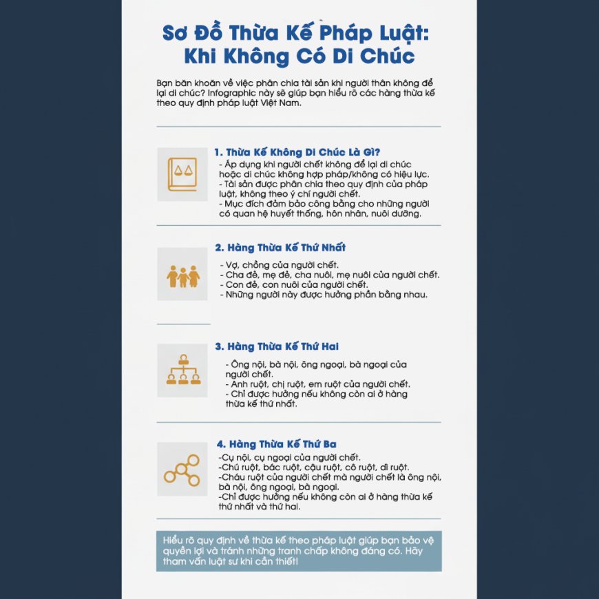 Sơ Đồ Thừa Kế Pháp Luật: Khi Không Có Di Chúc