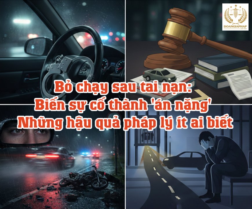 Bỏ chạy sau tai nạn: Biến sự cố thành 'án nặng' - Những hậu quả pháp lý ít ai biết
