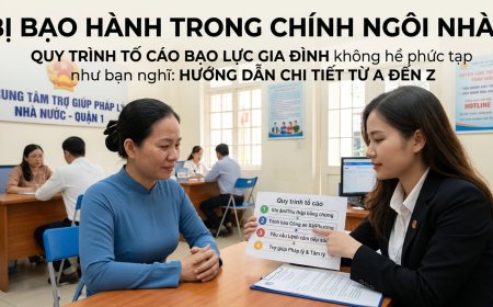 Bị bạo hành trong chính ngôi nhà? Quy trình tố cáo bạo lực gia đình không hề phức tạp như bạn nghĩ: Hướng dẫn chi tiết từ A đến Z