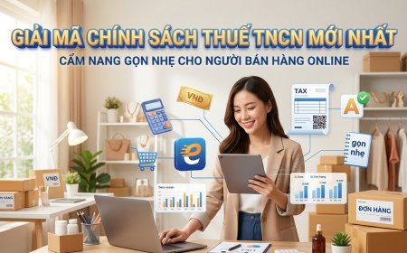 Giải mã chính sách thuế thu nhập cá nhân mới nhất: Cẩm nang gọn nhẹ cho người bán hàng online.