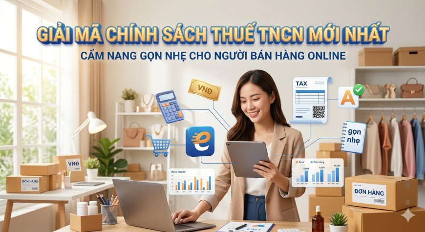 Giải mã chính sách thuế thu nhập cá nhân mới nhất: Cẩm nang gọn nhẹ cho người bán hàng online.